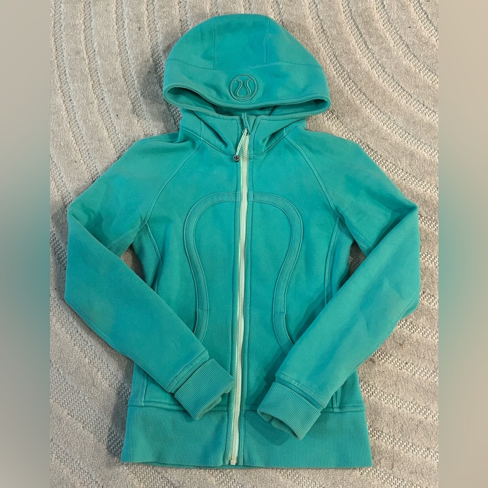 Lululemon Scuba Hoodie II in Bali Breeze/Fresh Teal - Size 2 - Picture 2 of 15